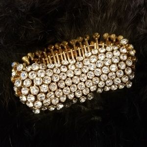 Gold and gemstone bracelet